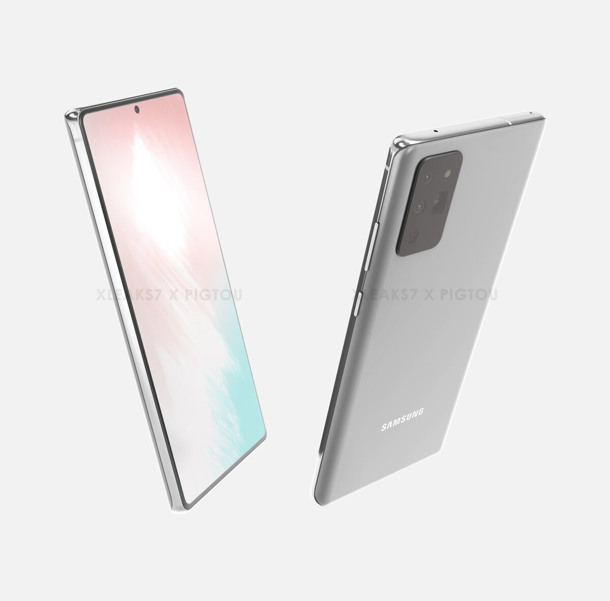 В Сети появились изображения возможного Samsung Galaxy Note 20