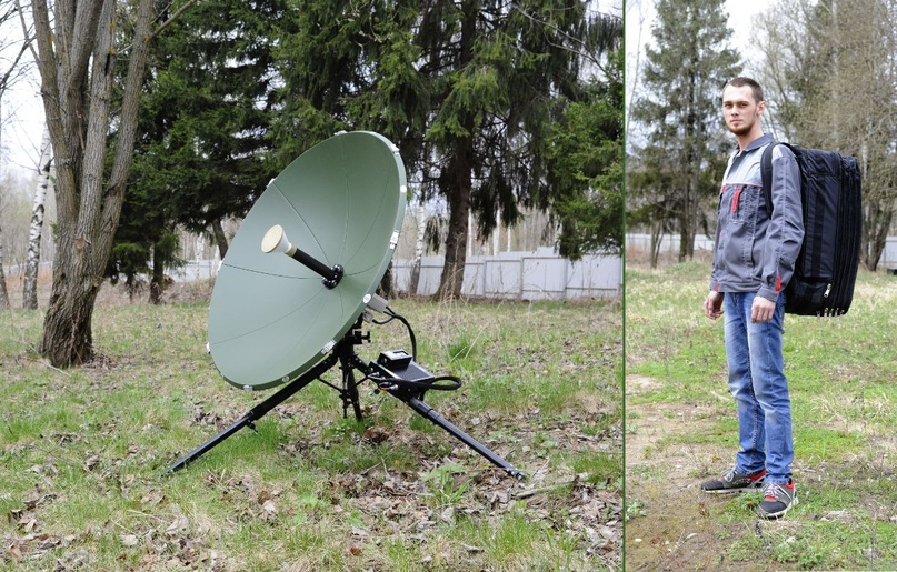 Комплексы спутниковой связи "CНАРК-100Р"