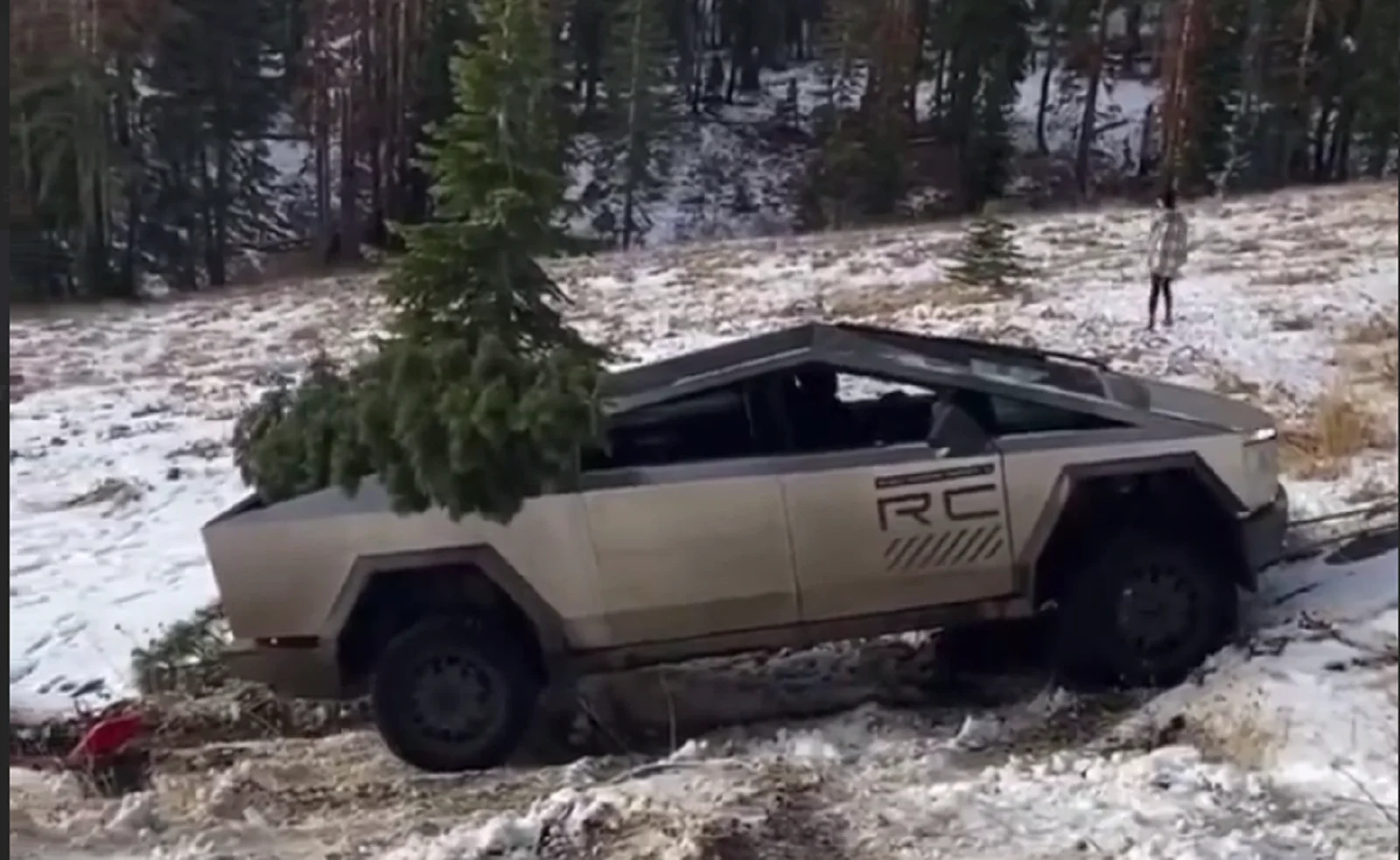 Cybertruck Tesla от Илона Маска  по проходимости дно