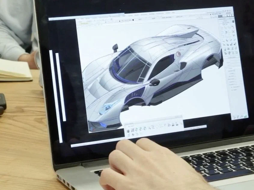 Суперкар «Росса» в новом дизайне 2024