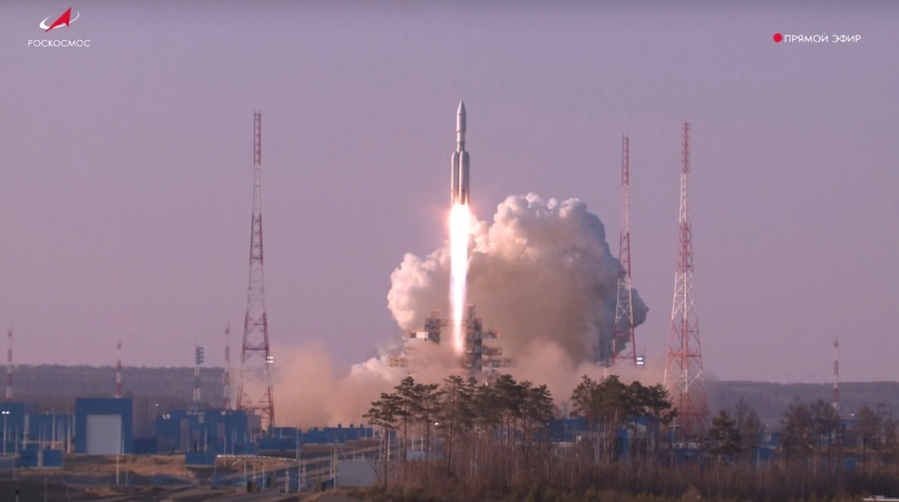 Тяжёлый ракета-носитель "Ангара-А5" впервые стартовал с Восточного!