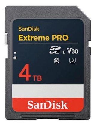 SanDisk выпускает SD-карту на 4 ТБ