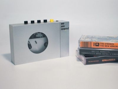 Кассетный плеер We Are Rewind с Bluetooth и аккумулятором